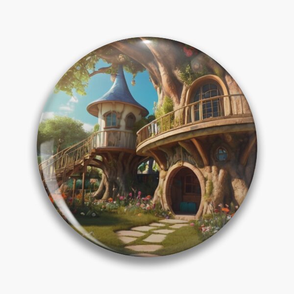 Item preview, Wonderland's Hidden Fairytale Tree House designed and sold by BlareBlare.