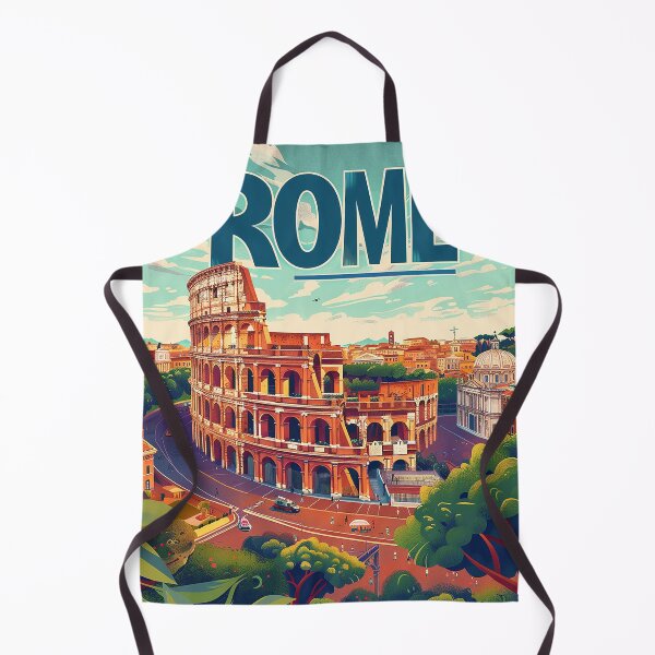 Item preview, Rome Travel Poster designed and sold by nomiraclehere.