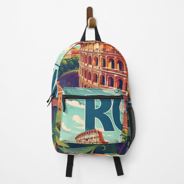 Item preview, Rome Travel Poster designed and sold by nomiraclehere.