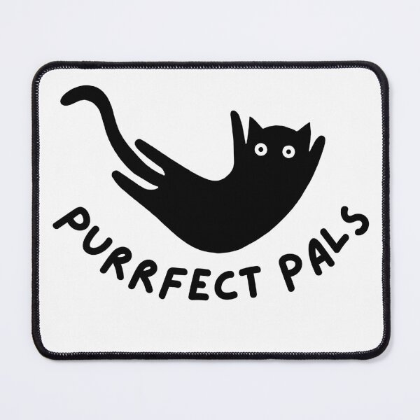 Item preview, Purrfect Pals, Funny Cat, Funny Men's Tee,Cute Animals, Funny Women's Weird Cute Tee designed and sold by SnuggleSafari.
