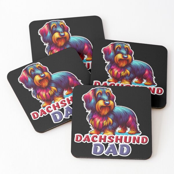 Item preview, Wire-haired Dachshund Dad designed and sold by ThisDress.