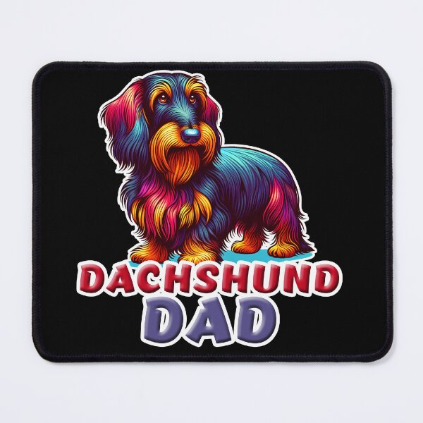 Item preview, Wire-haired Dachshund Dad designed and sold by ThisDress.