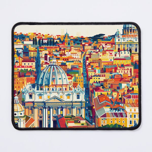 Item preview, Rome Travel Poster designed and sold by nomiraclehere.
