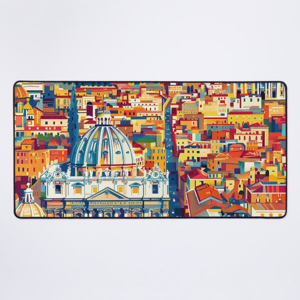 Item preview, Rome Travel Poster designed and sold by nomiraclehere.