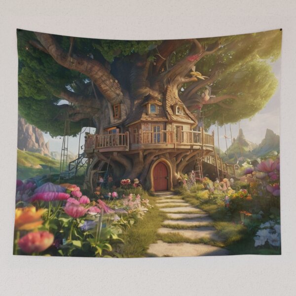 Item preview, Fairytale Enchantment in the Tree House designed and sold by BlareBlare.