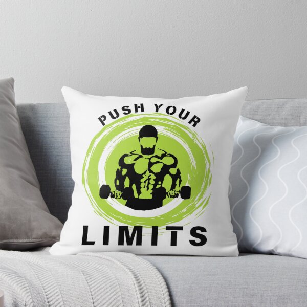 Item preview, Push Your Limits Gym Motivation Fitness Design designed and sold by Dirty-Designs.