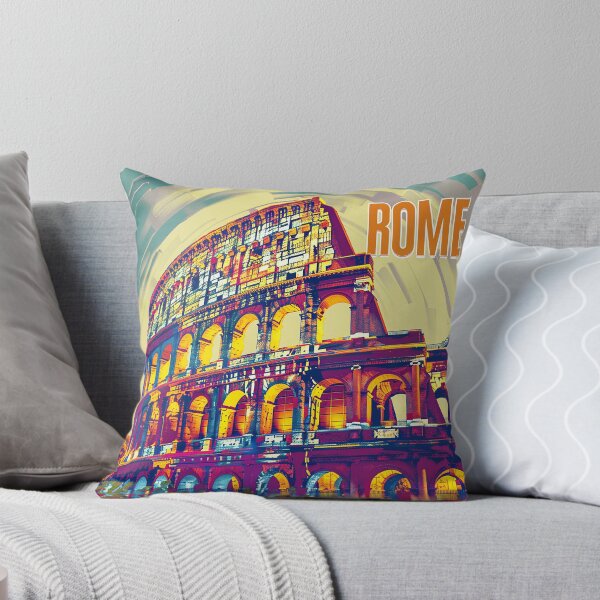 Item preview, Rome Travel Poster designed and sold by nomiraclehere.