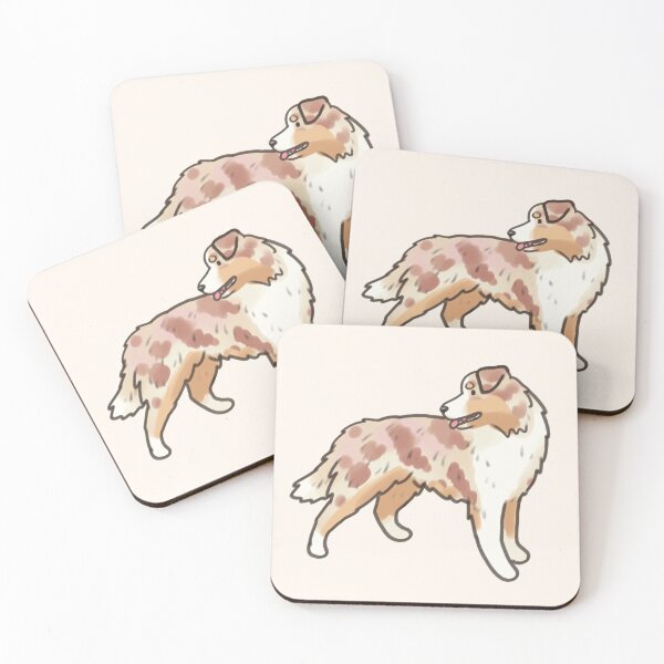 Item preview, australian shepherd dog art  designed and sold by Artofmayara.
