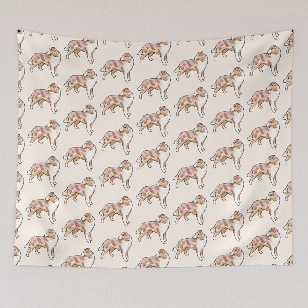 Item preview, australian shepherd dog art  designed and sold by Artofmayara.