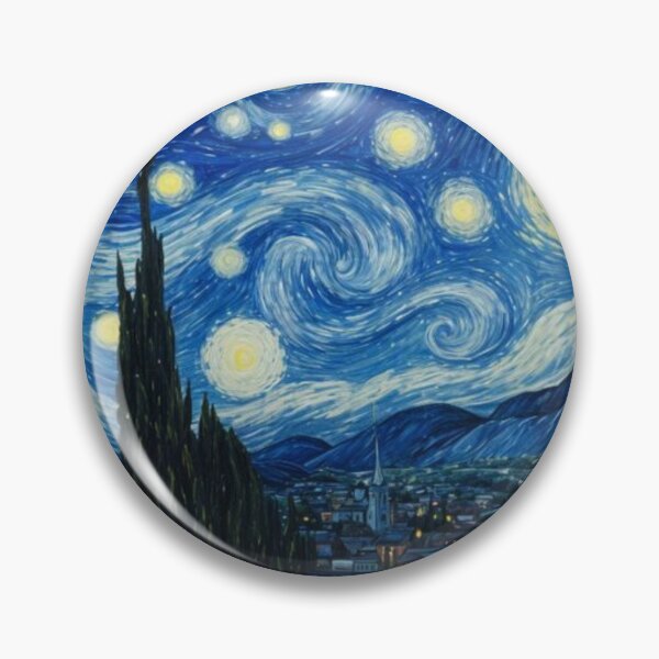 Item preview, Van Gogh Starry Night Wallpaper designed and sold by MyTutina.