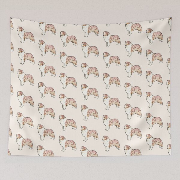 Item preview, australian shepherd dog drawing  designed and sold by Artofmayara.