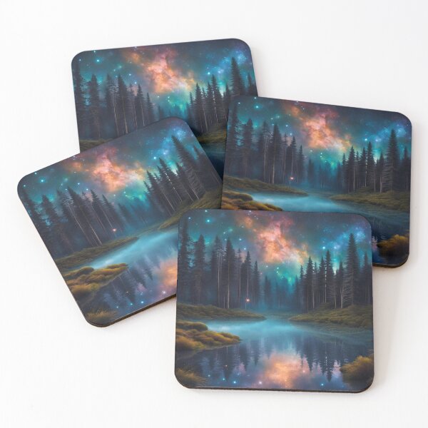 Item preview, Mystical lake designed and sold by PadfootSticker.