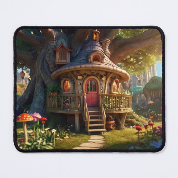 Item preview, Whimsical Secret Tree House in Wonderland designed and sold by BlareBlare.