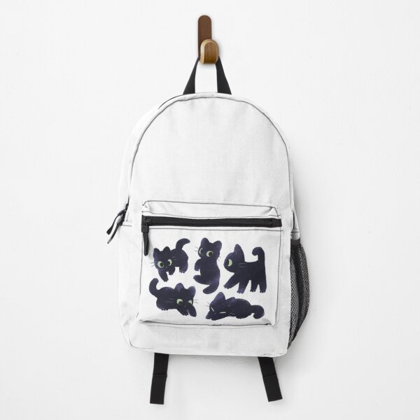 Item preview, a black cat named basil designed and sold by kyootkreative.