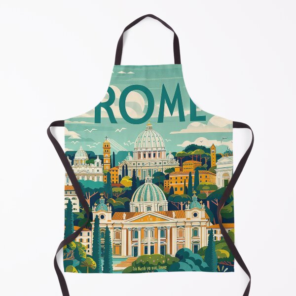 Item preview, Rome Travel Poster designed and sold by nomiraclehere.
