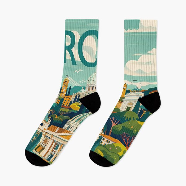 Item preview, Rome Travel Poster designed and sold by nomiraclehere.