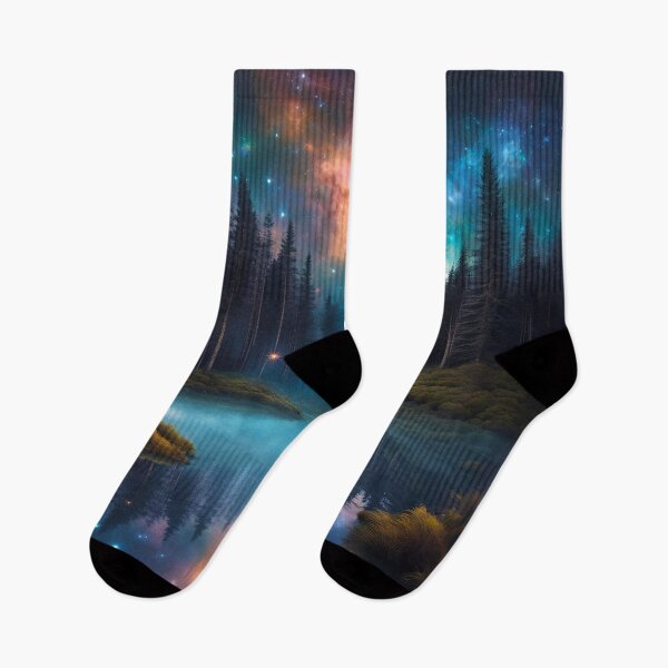 Item preview, Mystical lake designed and sold by PadfootSticker.