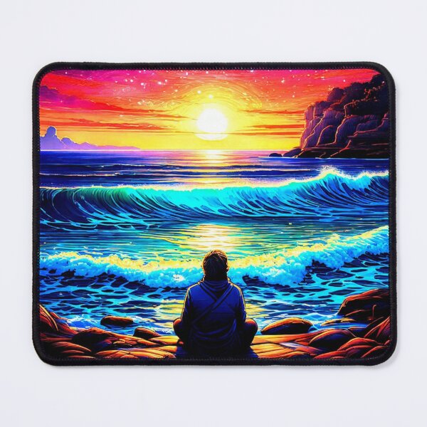 Item preview, Sunset Waves: Ocean's Serenade designed and sold by Kingcls.