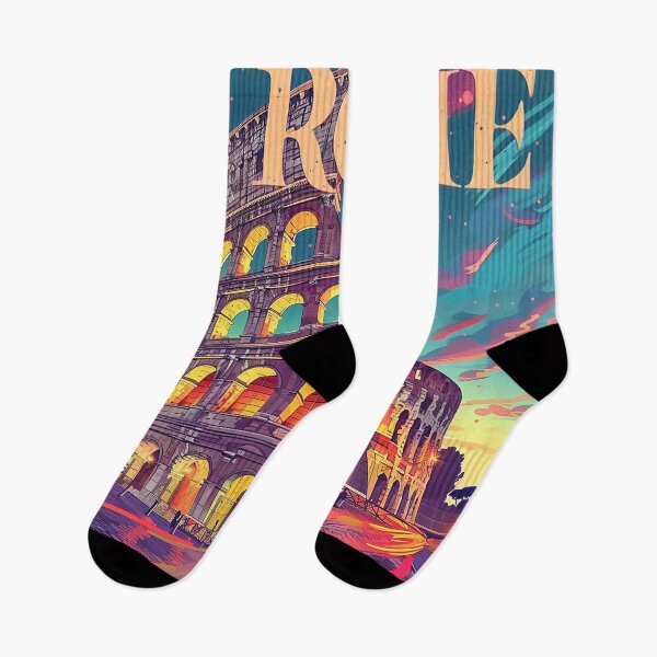 Item preview, Rome Travel Poster designed and sold by nomiraclehere.