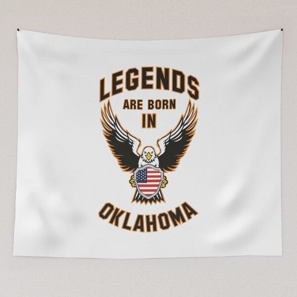 Item preview, Legends are born in Oklahoma designed and sold by beloknet.