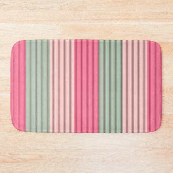 Item preview, Stripes, wide and narrow, Pink, Green, Cream designed and sold by Alex  Blud.