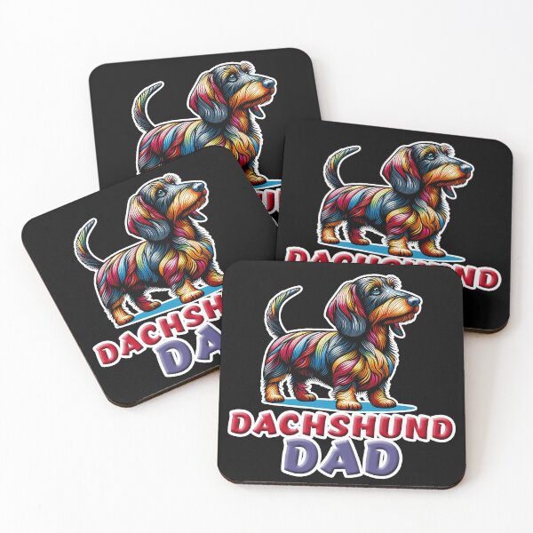 Item preview, Wire-haired Dachshund Dad designed and sold by ThisDress.