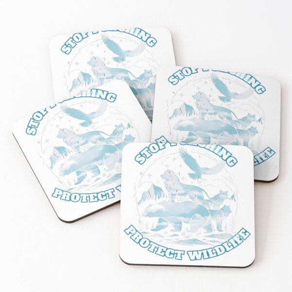 Item preview, Stop poaching protect wildlife designed and sold by DesignNadine.