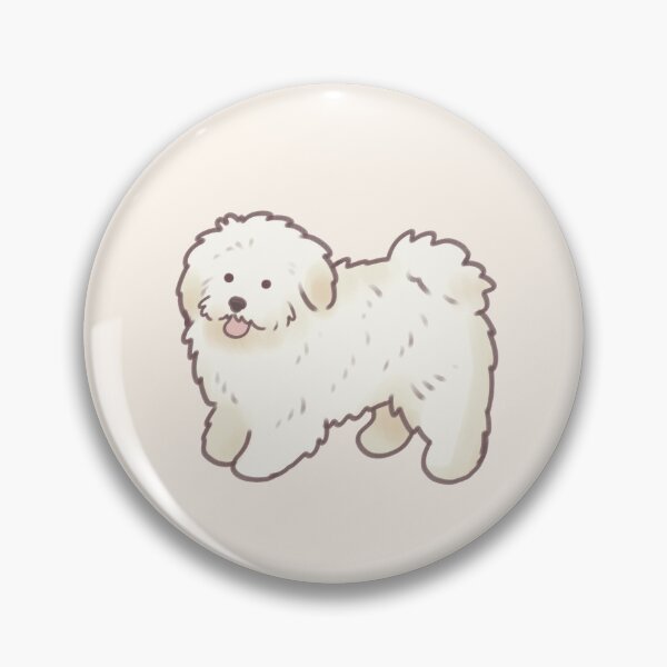 Item preview, Bolognese dog art designed and sold by Artofmayara.