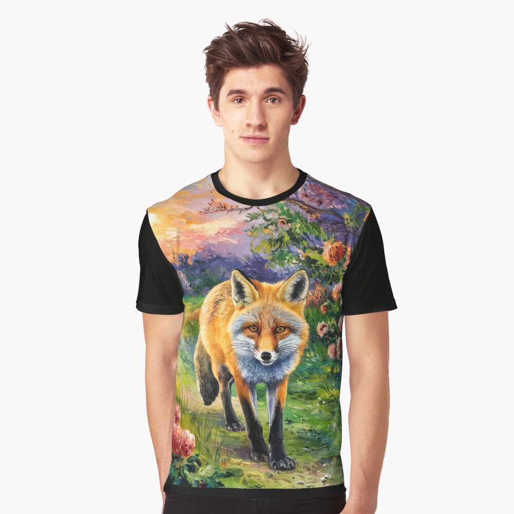 Item preview, Graphic T-Shirt designed and sold by FoxVibes.