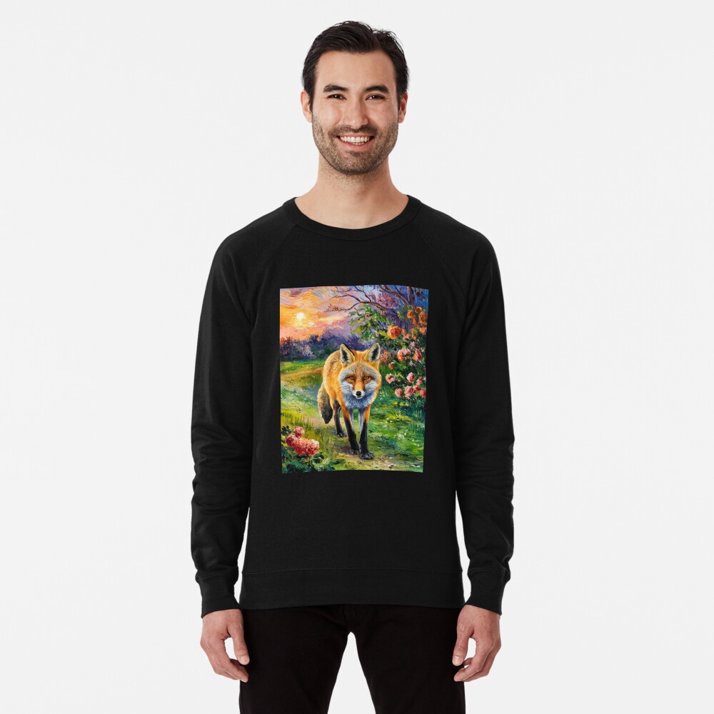 Item preview, Lightweight Sweatshirt designed and sold by FoxVibes.