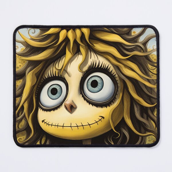 Item preview, Premium Whimsical Sunflower Girl Art	 designed and sold by browndawd.