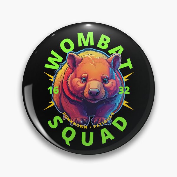Item preview, Wombat Squad designed and sold by pUNKnown.