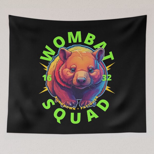 Item preview, Wombat Squad designed and sold by pUNKnown.