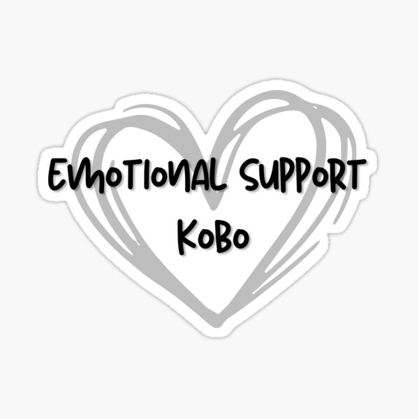 Artikel-Vorschau von Emotionale Unterstützung Kobo, designt und verkauft von Ashleijayne14.