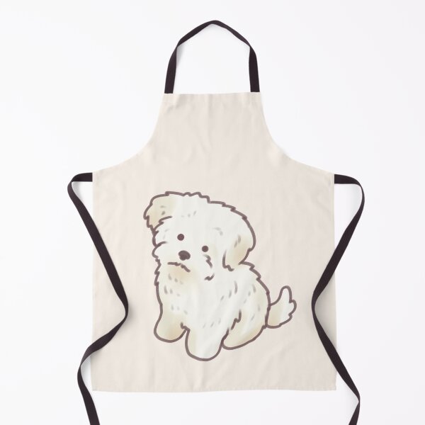 Item preview, Bolognese dog illustration designed and sold by Artofmayara.
