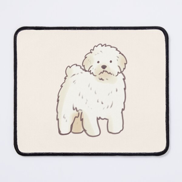 Item preview, Bolognese dog drawing designed and sold by Artofmayara.