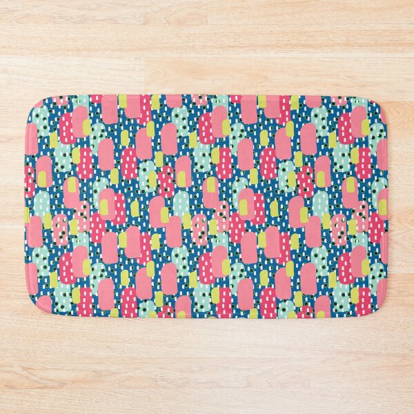 Item preview, Paint strokes, multi-colored on a blue background designed and sold by Alex  Blud.