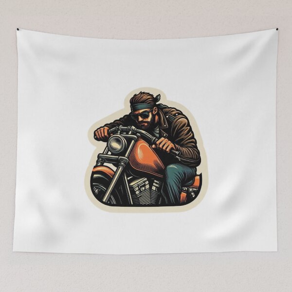 Item preview, Motorcycle Rider : Automotive Merchandise -  designed and sold by InfmsCorp.