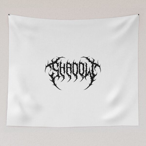 Item preview, Shadow Goth Emo Alternative Writing Black White designed and sold by Dem0r.
