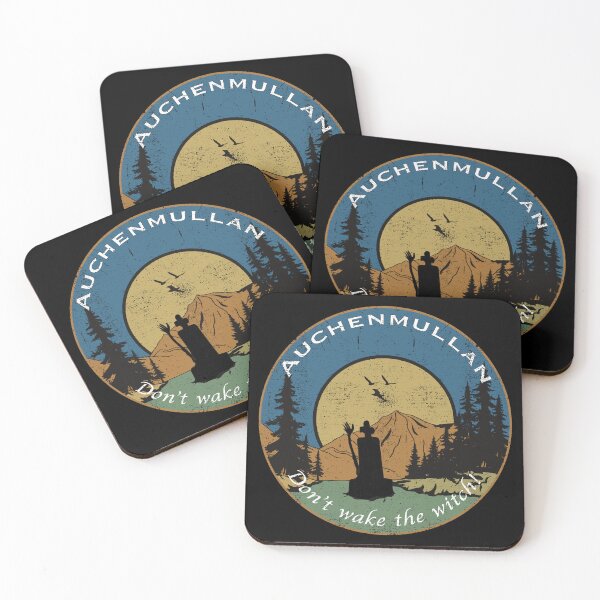 Artikelvorschau, Auchenmullan Don't Wake the Witch retro Maggies Grab entworfen und verkauft von paperbacksnpugs.