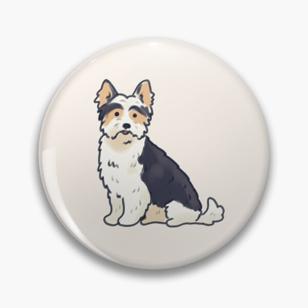 Item preview, Biewer Terrier dog art designed and sold by Artofmayara.