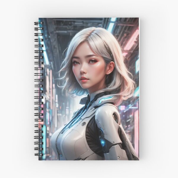 Item preview, Blonde Cyberpunk Cyborg Girl designed and sold by Bunmigraphics .