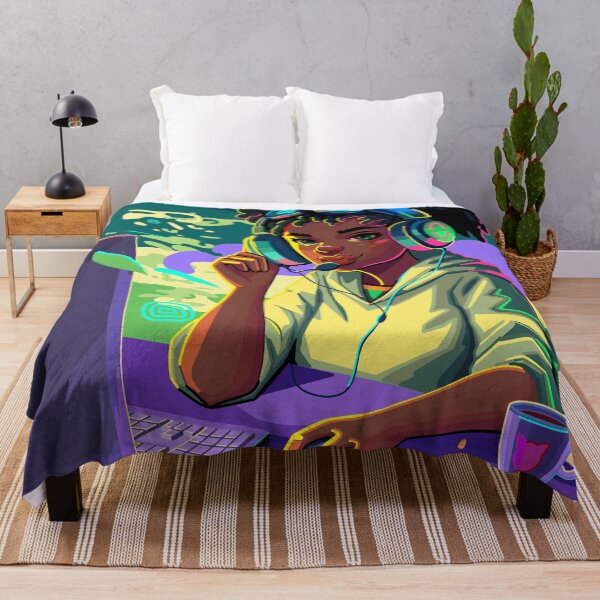 Item preview, African girl gamer designed and sold by Ekaterina Glazkova.