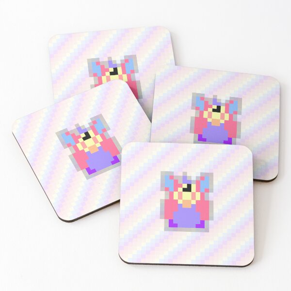 Item preview, Xenogender Pride Furby Pixel Art designed and sold by NewtsNovelty.