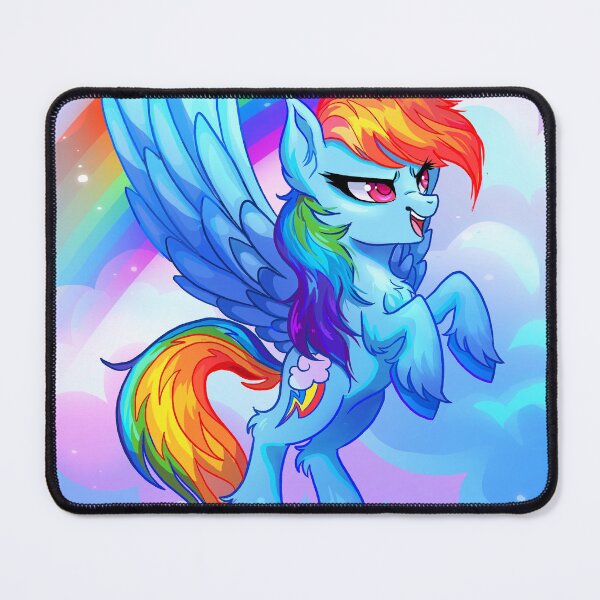 Item preview, Rainbow Dash with Cloud Background designed and sold by Amara Gantz.