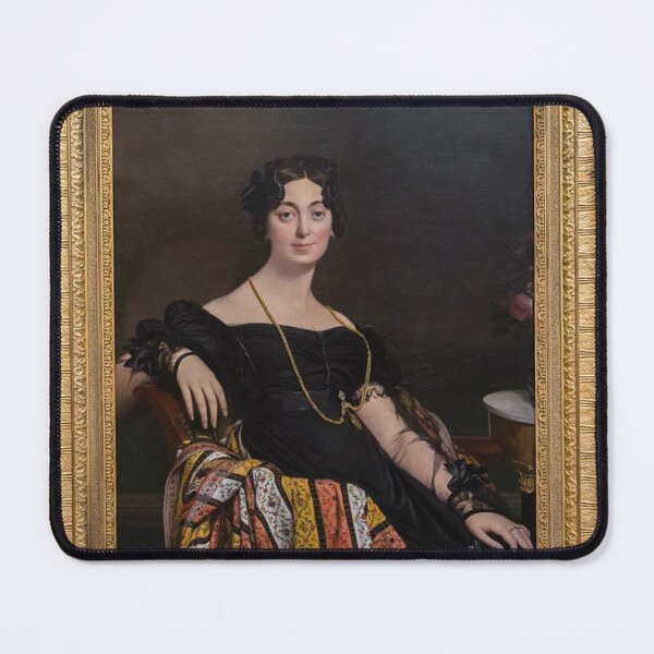 Item preview, Madame Leblanc, 1823 - Jean-Auguste-Dominique Ingres (1780-1867) designed and sold by Vintage Designs +.