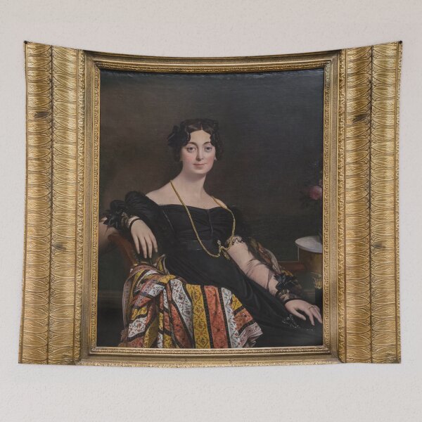 Item preview, Madame Leblanc, 1823 - Jean-Auguste-Dominique Ingres (1780-1867) designed and sold by Vintage Designs +.