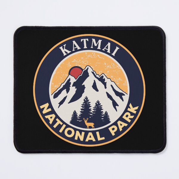 Item preview, Katmai National Park-Vintage designed and sold by graphic-map.