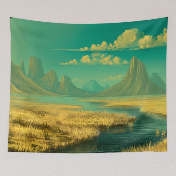 Item preview, Sunset on savannah designed and sold by Syntetyc.