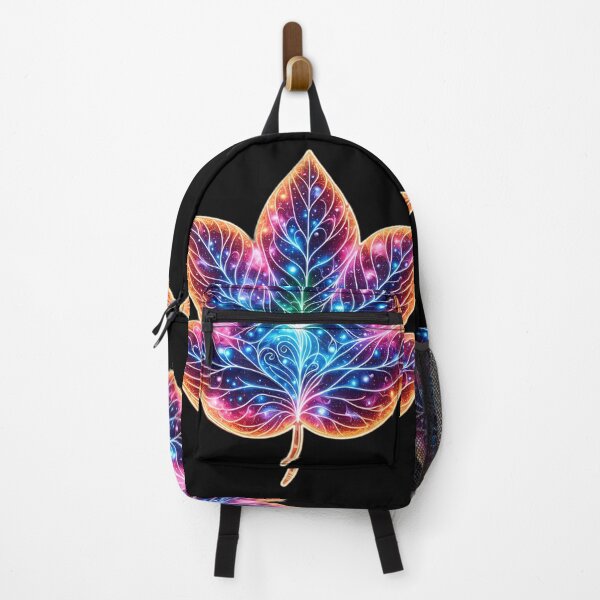 Item preview, Neon Galaxy Leaf Sculpture designed and sold by AI-Only Creations.